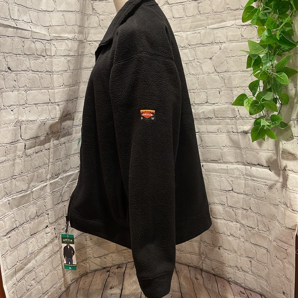 🌫️Orvis Men’s Full Zip Heavyweight Fleece Jacket - Picture 5 of 12